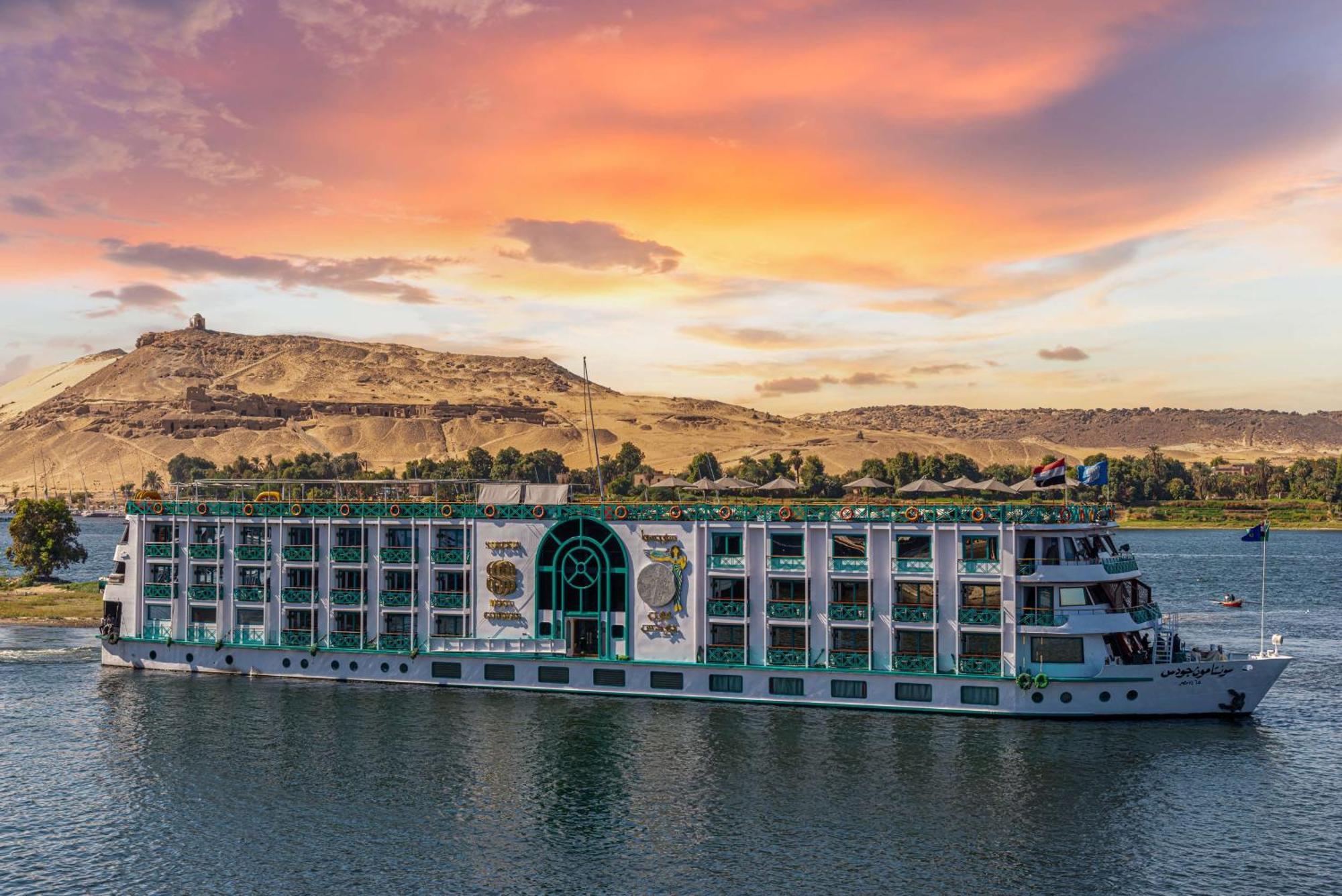 Sonesta Moon Goddess Cruise - From Aswan To Luxor - 03 & 07 Nights Every Friday Otel Dış mekan fotoğraf